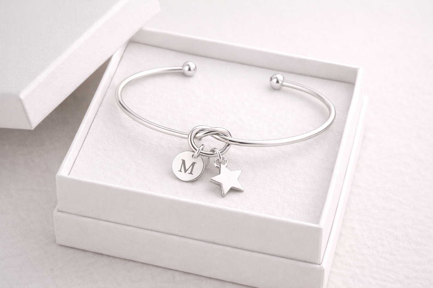 Star and Initial Detail
Chosen with intention